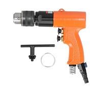KV - Taladro neumático 5113A, herramienta de perforación neumática con rotación CW CCW de 1/2 pulg., Pistola perforadora de aire de acero de aleación para metal, madera, aleación