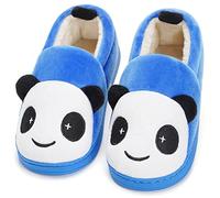 KVbabby Zapatillas de Estar por Casa para Niñas Niños Invierno Zapatillas Interior Casa Caliente Pantuflas Mujer Suave Algodón Calentar Azul 25-26 EU (Fabricante: 18-19)