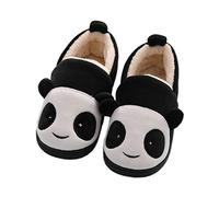 KVbabby Zapatillas de Estar por Casa para Niñas Niños Invierno Zapatillas Interior Casa Caliente Pantuflas Mujer Suave Algodón Calentar Negro 36-37 EU (Fabricante: 250)