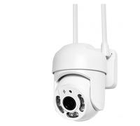 KVBRUI Cámara de Red WiFi PTZ de 4MP, protección de Seguridad for Exteriores, IP66, Impermeable, 5G, cámara de Doble Banda, videovigilancia for el hogar(EU Plug,4MP 5g)