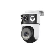 KVBRUI Cámara de Seguridad for el hogar HD 5MP 5G WiFi IP CCTV PIR Seguimiento móvil visión Nocturna en Color intercomunicador bidireccional AI cámara Inteligente(UK Plug,10MP Camera)