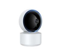 KVBRUI Cámara de Seguridad PTZ de 360° con Seguimiento de Movimiento AI: Monitor de bebé/Mascota/casa, conversación bidireccional, visión Nocturna IR Ultra Clara(EU Plug,Camera with 128G)