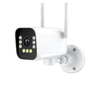 KVBRUI Cámara de Seguridad Tipo Bala 4K de 8 MP for Exteriores, con visión Nocturna, PTZ, Audio bidireccional y detección de Personas, IP de 2 MP.(EU Plug,4MP 128GB Card)