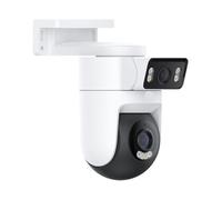 KVBRUI Cámara for Exteriores CW500, versión de cámara Dual, 4 Millones de píxeles, Calidad de Imagen de 2.5K, cámara de Monitor de Red WIFI6 de Doble Banda(UK Plug)