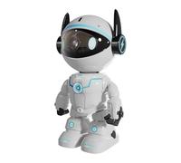 KVBRUI Cámara IP for Interiores con WiFi y Robot PTZ for el hogar, Ideal for Halloween, Monitor PTZ, Audio y Video, vigilancia de Seguridad.(EU Plug,Camera and 64G Card)