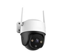 KVBRUI Cámara PTZ Wi-Fi for Exteriores de 3 MP/5 MP, Resistente a la Intemperie IP66, Audio bidireccional, visión Nocturna a Color, detección de Personas con IA(EU Plug_5MP Add 64G SD)