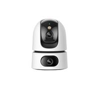 KVBRUI Cámara PTZ WiFi de Doble Lente for Interiores y Exteriores, vigilancia CCTV con Seguimiento automático, protección de Seguridad, Monitor for bebés(US Plug_8MP Add 64G SD)