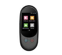 KVBRUI Traductor de Voz Inteligente portátil, Traductor en Tiempo Real de 119 Idiomas, Altavoz, Dispositivo de traducción Inteligente for Viajes