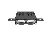 kvcccss Luz de rejilla for coche con lente 2/3/4, faro LED de conducción auxiliar for motocicleta, focos de alto brillo for vehículo todoterreno y camión, 12V y 24V(XZ8 1PCS)