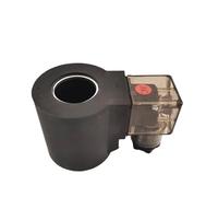 KVEIYIIC Bobina de electroválvula hidráulica con Orificio Interior de 23 mm y Altura de 51 mm, 220 V CA, 24 V CC, 12 V CC(DC12V)