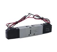 KVF3530 KVF3530 - Válvula solenoide de 5 vías, 2 posiciones, válvula direccional neumática, 1 unidad (tipo de cable, AC110V)
