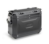 KVG37BPACK2 - Par de maletas laterales Kappa K'VOYAGER Aluminio Negro 37lt+37lt