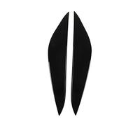 KVGAEANDNK Faros Halógenos Embellecedor De Párpado Y Ceja Para Faros Delanteros De Coche Fibra De Carbono ABS Brillante Accesorios Para Tesla Para Model 3 2017-2022(Gloss Black)