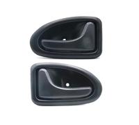 KVGAEANDNK Manija Puerta Auto Para Megane 1995-2002 Para Clio 1998-2008 Para Scenic 1999-2005 Para Trafic 2001-2014 Reemplazo De Manija Interior De Puerta De Automóvil(1 Pair Black)