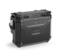 KVGS33BR - Maleta Lateral Kappa K’VOYAGER Ranura asa derecha Aluminio Negro 33lt