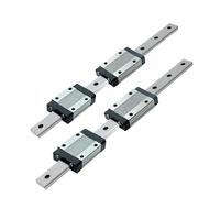 KVKITKLW 1 Uds MGN9 100 150 200 250 300mm 350 400 450 500mm 9mm Mini guía Lineal con Carro Deslizante MGN9C MGN9H(MGN9C,200mm)