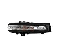 KVKQMLFEAW Direccional Coche Para Edge 2015 2016 2017 2018 2019 Lámpara Indicadora De Giro De Espejo Lateral Luz LED De Señal De Espejo Retrovisor De Coche Señalizador Giro(Right)