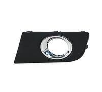 KVKQMLFEAW Faro Antiniebla Cubrir para Amarok 2010-2016, Parachoques Delantero Negro, lámPARA antiniebla, Cubierta embellecedora, Marco, Tapa, Bisel para Coche Faro Antiniebla Rejilla(Only Left)