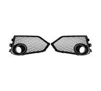 KVKQMLFEAW Faro Antiniebla Cubrir para Civic para Type R 2017-2021 Cubierta De LámPARA Negra Brillante Malla Cubierta Antiniebla De Malla Parachoques Delantero Coche Faro Antiniebla Rejilla(Pair)