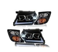 KVKQMLFEAW Faro Principal Delantero Conjunto Conjunto Lámpara LED para Cabeza Coche para Estructura Faro Halógeno para Patrol para Safari Y61 2001 2002 26010-VC325 26060-VC325 Faros Delanteros