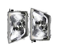 KVKQMLFEAW Faro Principal Delantero Conjunto Faros Delanteros Doble Cara Conjunto Completo Luces Conducción Izquierda Derecha para Hilux 2001 2002 2003 2004 2005 Faros Delanteros