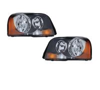 KVKQMLFEAW Faro Principal Delantero para XC90 2003-2006 2007 2008 2009 2010 2011 2012 2013 2014 DRL Conjunto Faros Delanteros Señal Giro Piezas Lámpara Delantera Coche Camión Faros Delanteros