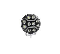 KVKQMLFEAW Faro Principal Delantero Universal 9 Pulgadas E9 LED Luz Antiniebla Forma Redonda Amarillo Blanco DRL 12V 24V para Tractor 4X4 Coche Todoterreno Faros Delanteros(1PC 7inch Welcome)