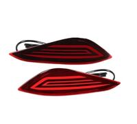 KVKQMLFEAW Faro Trasero Completo para Rush 2018 2019 2020 2 Uds 3 Funciones Reflector Parachoques Trasero Luz Freno Señal Giro Conducción Estacionamiento Piloto Trasero(Style B)