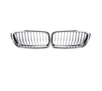 KVKQMLFEAW Inserto Parrilla Parachoques para 3-Series para F30 F31 F35 2012-2019 Parachoques Delantero Racing Sport Grill Parrillas Riñón Doble Listón Parrilla Coche Parrilla Delantera(Grille Hood 4)