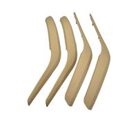 KVKQMLFEAW Manija Interior para X1 para E84 2010-2016 51412991777 51412991778 ABS + PC Manija Interior Coche Panel Puerta Interior Cubierta Embellecedora De Tirar Recambio Maneta Interior(Beige-4pc)