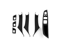 KVKQMLFEAW Manija Interior Puerta para 5 Series para F10 para F11 2010-2017 LHD RHD ABS Tirador De Manija De Panel De Puerta De Automóvil De Pasajeros Recambio Maneta Interior(RHD Black)