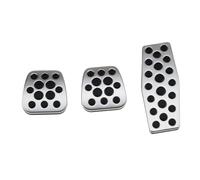 KVKQMLFEAW Pedales Antideslizantes Pedal de Apoyo para Coche Embrague de Freno de Combustible Pedales MT/AT para Astra J para Insignia Pedal Freno(MT Without Rest)