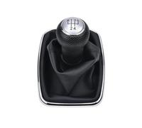 KVKQMLFEAW Pomo De Cambio 1 Uds. para Golf 4 IV MK4 GTI R32 para Bora para MT 5 6 Perilla De Cambio De Velocidad Palanca De Cambios Gaitor Boot Reemplazo Pomo Cambios(5 Speed White)