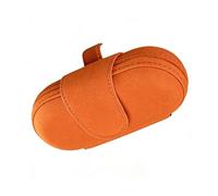 KVKQMLFEAW Portátil Clip Gafas para Commander para Compass para Gladiator para Grand para Cherokee Visera Magnética Clip para Gafas Caja Almacenar Gafas De Sol Coche Clip Gafas Parasol(Orange)