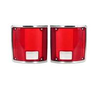 KVKQMLFEAW Tulipa Fanal Trasero para Chevy para C10 C20 C30 K10 1973-1991 Cubierta Lente Luz Trasera Cristal Faro Trasero
