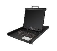 StarTech Consola para Armario Rack KVM 8 puertos VGA Pantalla LCD 19 pulgadas 1U