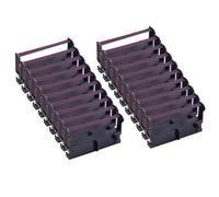 KVMRshn Cinta Compatible with EPSON MT311 M-U310 10~20Pack | Compatible con ERC39 ERC43 ERC-43 ERC-39; También para 11 312 M-V110 M-U115 TEJIE TM210B(PURPLE-20PCS)