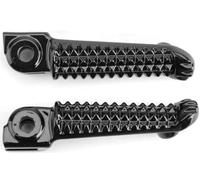 KVPYVYAMZ Reposapiés Moto para YZF R1 para R 6 para R 6 S 1999-2014 Estribos Delanteros De Aluminio para Motocicleta Reposapiés Motocicleta Estriberas(Black)