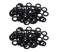 KVSERT 100 juntas tóricas de goma de nitrilo, color negro, 12 mm x 2,5 mm x 7 mm