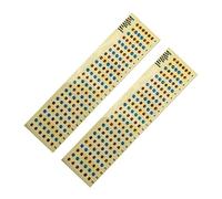 KVSERT 2 adhesivos para diapasón de guitarra, para principiantes, para practicar 6 cuerdas, guitarra eléctrica acústica