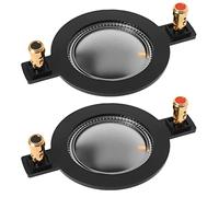 KVSERT 2 bocinas de audio de titanio con película de 44 núcleos, carrete de bobina de voz