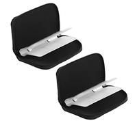 KVSERT 2 fundas de transporte para tarjetas de memoria, color negro ()