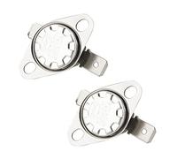 KVSERT 2 interruptores de control de temperatura KSD301 de 250 V 10 A, termostato 135 °C