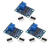 KVSERT 3 amplificadores de voltaje AD620 de microvoltios MV amplificador de señal 3-12 V DC Instrumentación Modu Board