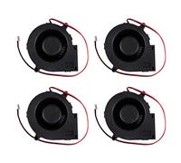 KVSERT 4pcs 75mm x 30mm DC 12V 0.36A 2Pin Computer PC Ventilador de refrigeración