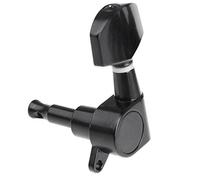 KVSERT 6 clavijas de afinación eléctricas selladas negras 3L / guitarra acústica