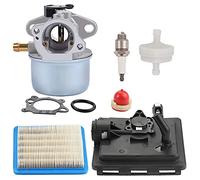 KVSERT Carburador 799868 con base de filtro de 496116 795259 compatible con motores 124L02 124T02 124T05 124T07