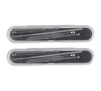 KVSERT Cucharas unisex de acero inoxidable para el cuidado de oídos, con caja