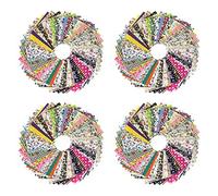 KVSERT de 240 piezas de 10 cm x 10 cm, tela de algodón, retazos, tela de costura