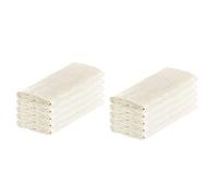 KVSERT Paños de muselina para cocinar, paquete de 10 (50 x 50 cm), sin blanquear, algodón reutilizable y lavable para colar